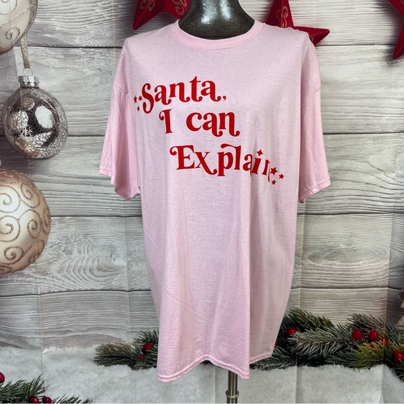 Love Tribe 2XL Christmas T-shirt with Curvy+ Christmas leggings - Picture 5 of 12